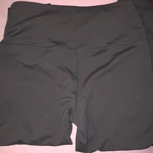 I am selling a pair of dark grey, athletic leggings